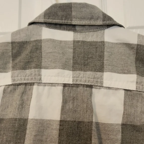 Carter's Black and White Checkered Kids Shirt - Picture 8 of 12
